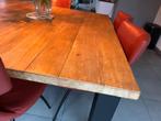 eiken eettafel, Huis en Inrichting, Ophalen, Gebruikt, Vijf personen of meer, Modern