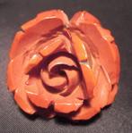 Vintage bakelieten broche, hand gesneden,getest, ca 1930, Verzenden, Overige materialen, Broche