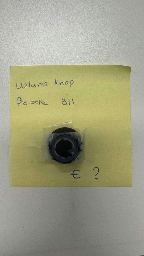 Volume knop Porsche 911, Auto-onderdelen, Elektronica en Kabels, Porsche, Nieuw, Ophalen of Verzenden