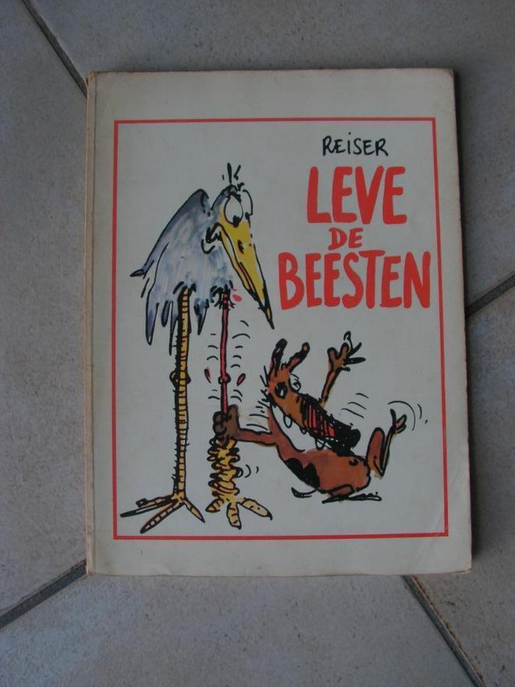 Oude strip Reiser (Leve de beesten) uitgave 1980., Boeken, Stripverhalen, Gelezen, Eén stripboek, Ophalen of Verzenden