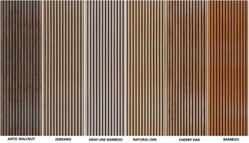 Akoestik panelen/ Panneau mural acoustique beschikbaar voor biedingen