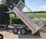 Aanhangwagen kipper te huur -750kg, Ophalen, Gebruikt