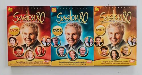 Dvd 's nederlandstalig : Gaston 80  ( deel 1 , 2 en 3 ), Cd's en Dvd's, Dvd's | Cabaret en Sketches, Zo goed als nieuw, Ophalen of Verzenden