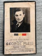 RESISTANCE : G.PLETS, Wevelgem, + 1945 Allemagne, Enlèvement ou Envoi