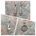 Lot Pendentifs et boucles d'oreilles Argent 835, Argent, Enlèvement ou Envoi, Argent