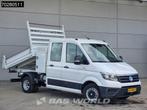 Volkswagen Crafter 177pk Dubbel Cabine Kipper met Kist Dubbe, Auto's, Bestelwagens en Lichte vracht, Stof, Gebruikt, Euro 6, 4 cilinders