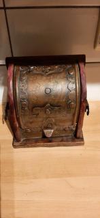 💥Wijnfleshouder in Arts & Crafts-stijl decoratief 1920, Antiek en Kunst, Ophalen