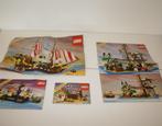 lot lego piraten instructieboekjes 6285 6257 6235 6270, Kinderen en Baby's, Speelgoed | Duplo en Lego, Ophalen of Verzenden, Lego