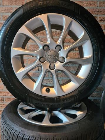 16 inch Audi A3 All-seasonset 5x112 Dunlop 5-7mm profiel 