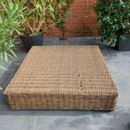 Rotan vierkante lage tafel, Ophalen, Gebruikt, Vierkant, Overige materialen
