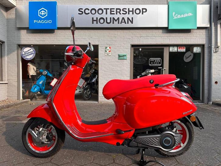 Vespa Primavera Elettrica DEMO 45Km/h RED (nr.17), Vélos & Vélomoteurs, Scooters | Vespa, Utilisé, Autres modèles, Électrique