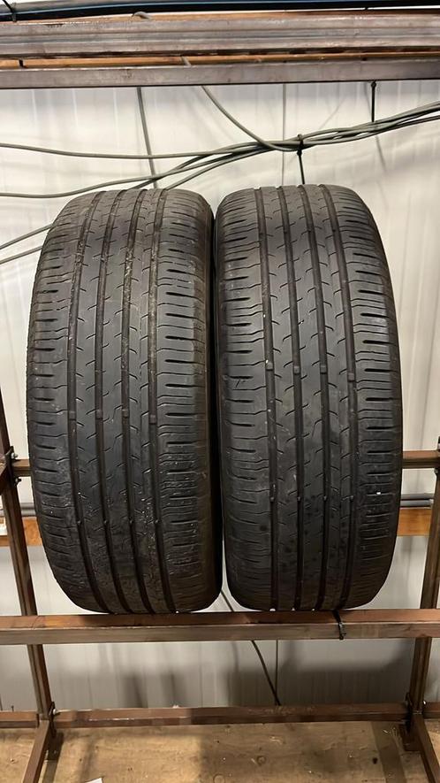 215-50-18 92V Continental Ecocontact 6 - Set 30.44, Auto-onderdelen, Banden en Velgen, Band(en), Zomerbanden, Gebruikt, Ophalen of Verzenden
