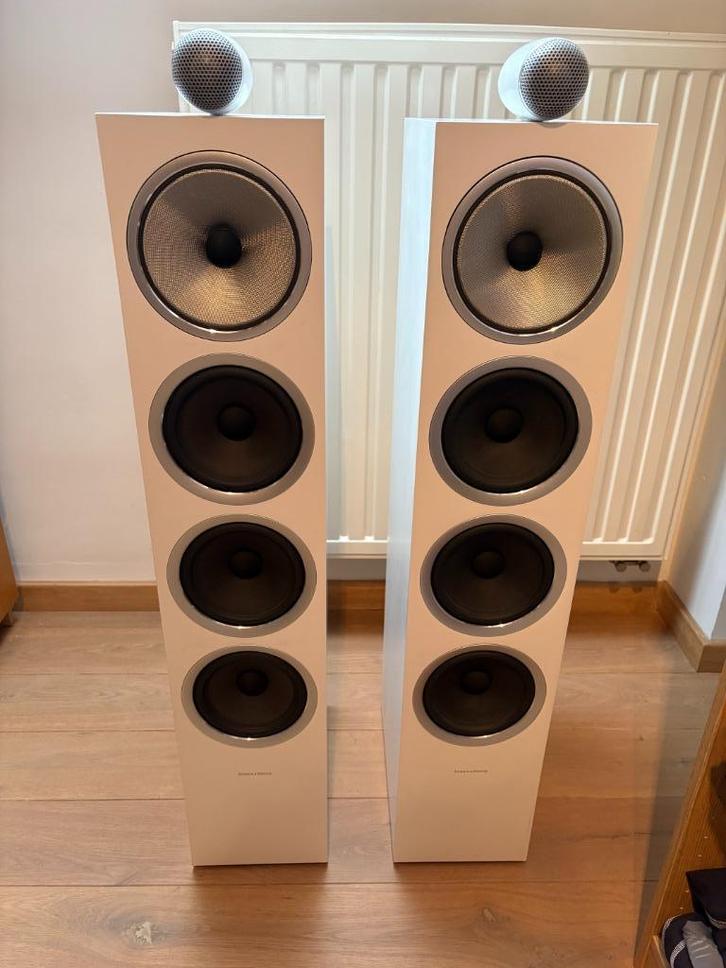 B&W 702 S2 top hifi luidsprekers in perfecte staat, Audio, Tv en Foto, Luidsprekerboxen, Zo goed als nieuw, Ophalen