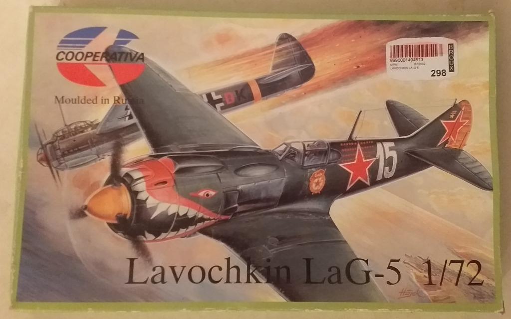 Modelbouw vliegtuig LAVOCHKIN LaG-5 / Cooperativa, Ophalen of Verzenden, 1:72 tot 1:144, Vliegtuig, Overige merken