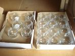 Set: 18 glazen bokaaltjes zonder deksel, Huis en Inrichting, Keuken | Servies, Ophalen of Verzenden, Nieuw, Glas of Glazen