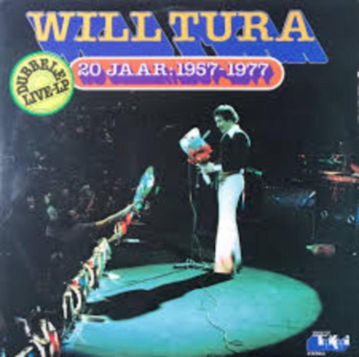 WILL TURA : 20 JAAR /  1957-1977, Cd's en Dvd's, Vinyl | Nederlandstalig, Zo goed als nieuw, Levenslied of Smartlap, Ophalen of Verzenden