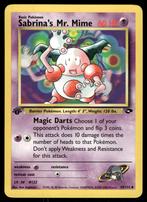 Sabrina's Mr. Mime 59/132 - Gym Challenge (1st edition), Envoi, Utilisé