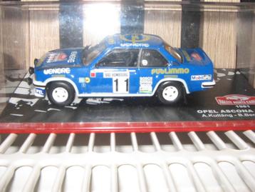 opel ascona rallywagens op 1/43 beschikbaar voor biedingen