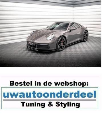 Maxton Spoiler Lip Splitter Voor Porsche 911 Carrera 4S 992