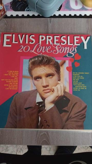 Elvis lp, 20 love songs Duitse persing.  beschikbaar voor biedingen