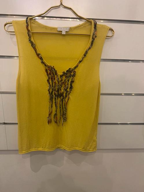 Dikton’s viscose- zijde top XL, Kleding | Dames, Topjes, Zo goed als nieuw, Ophalen of Verzenden
