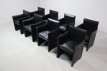 Set of 8x Break 401 armchairs by Mario Bellini for Cassina beschikbaar voor biedingen