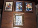 Peinture signée M.L'HoëST(10€ piece), Ophalen of Verzenden