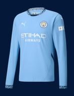 Thuisshirt Manchester City lange mouwen - Large - NIEUW, Maat L, Ophalen of Verzenden, Nieuw, Shirt