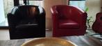 zwarte en rode fauteuils, Huis en Inrichting, Ophalen