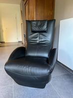 Fauteuil/relaxzetel, Maison & Meubles, Enlèvement, 50 à 75 cm, Cuir, Italiaans design