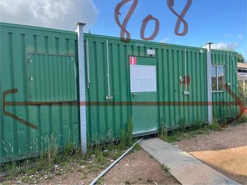 Container-bouwkeet beschikbaar voor biedingen