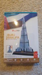 3D puzzle Burj Khalifa, Comme neuf, Enlèvement ou Envoi, Moins de 500 pièces, Rubik's Cube ou Puzzle 3D