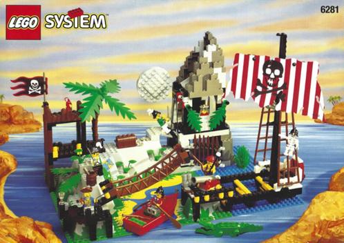 LEGO Pirates 6281 Pirates Perilous Pitfall ZELDZAAM, Kinderen en Baby's, Speelgoed | Duplo en Lego, Zo goed als nieuw, Lego, Complete set