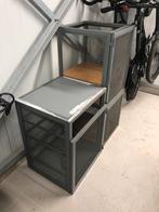 Metalen vintage industriële kasten, Antiek en Kunst, Ophalen