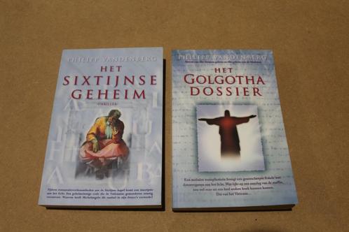 'Het Sixtijnse geheim' en Het Golgotha Dossier' Vandenberg, Livres, Thrillers, Comme neuf, Enlèvement ou Envoi