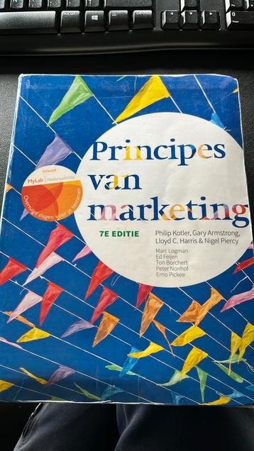 Principes van marketing 7e editie beschikbaar voor biedingen