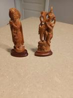 Chinees houtsnijwerk - 7 kleine beeldjes, Ophalen