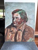 Schilderij dame en heer, Antiek en Kunst, Ophalen
