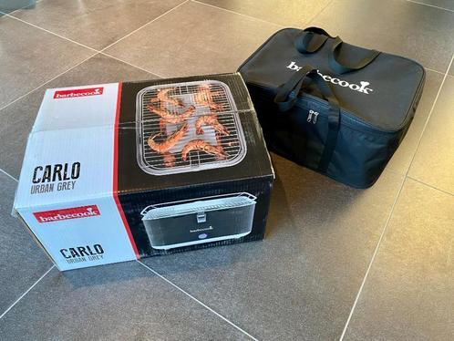Barbecook Carlo - Tafel BBQ - Houtskool BBQ barbecue - Incl., Tuin en Terras, Houtskoolbarbecues, Gebruikt, Met accessoires, Ophalen of Verzenden