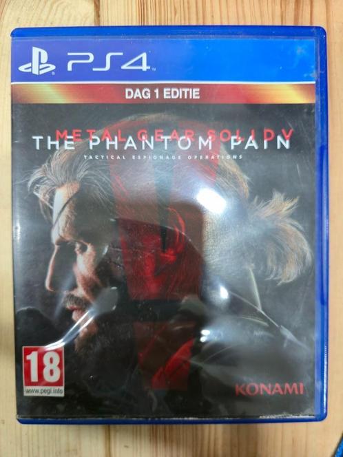 "Metal Gear Solid V: The Phantom Pain - PS4 (PlayStation 4), Games en Spelcomputers, Games | Sony PlayStation 4, Zo goed als nieuw