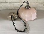 Midcentury hanglamp opalineglas, Ophalen of Verzenden