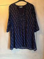 mooie blouse blauw zhenzi 50, Kleding | Dames, Grote Maten, Blauw, Blouse of Tuniek, Ophalen of Verzenden, Zo goed als nieuw