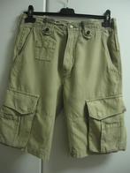 Lichtkaki bermuda met zijzakken van Diesel, maat 28, Kleding | Heren, Broeken en Pantalons, Ophalen of Verzenden, Gedragen
