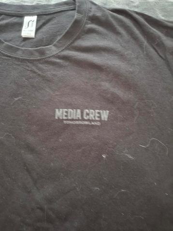 Chemise Tomorrowland rare. Media Crew.XL disponible aux enchères