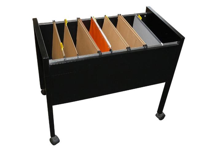 Kast met hangende mappen op wielen., Diversen, Bureau-accessoires, Zo goed als nieuw, Ophalen