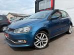Volkswagen polo 1.2i 2015, Auto's, Euro 5, Stof, Blauw, Bedrijf
