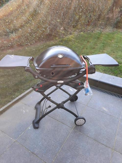 Weber gasbarbecue Q2200-BLK zo goed als nieuw., Tuin en Terras, Gasbarbecues, Zo goed als nieuw, Ophalen