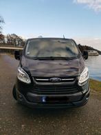 Ford Transit Custom 2,2DTCI L1H1, Autos, Camionnettes & Utilitaires, Carnet d'entretien, 4 portes, Noir, Tissu