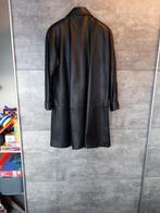 manteau cuir véritable, Kleding | Dames, Ophalen, Zo goed als nieuw, Maat 42/44 (L), Zwart