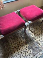 Antieke poefs, Huis en Inrichting, Ophalen, Stof